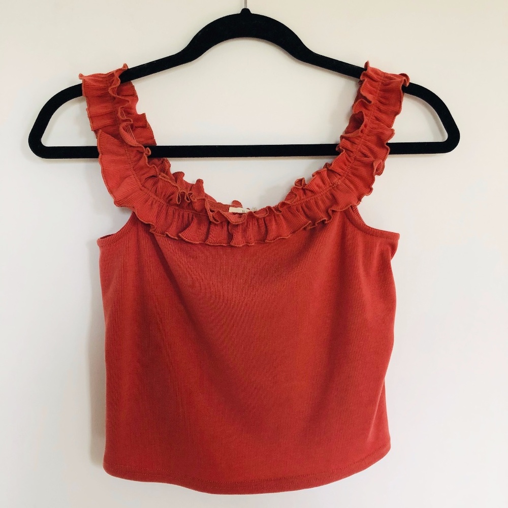 Off the Shoulder Ruffle Top 💄